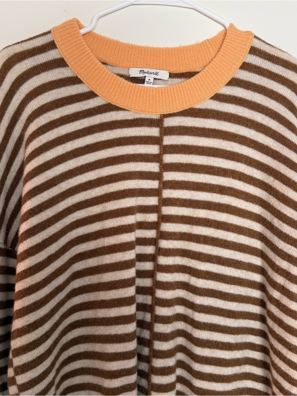 Madewell Stripe-Play Smithe Pullover Sweater in Coziest Yarn - Picture 4 of 7